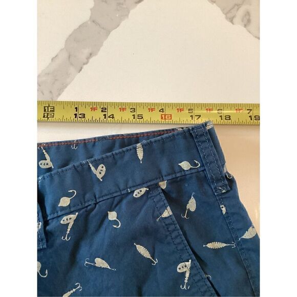 Eddie Bauer Mens Fishing Lure Reels Shorts Sz 36 Chinos - Picture 3 of 7